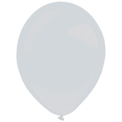 Metallic  Luftballon silber